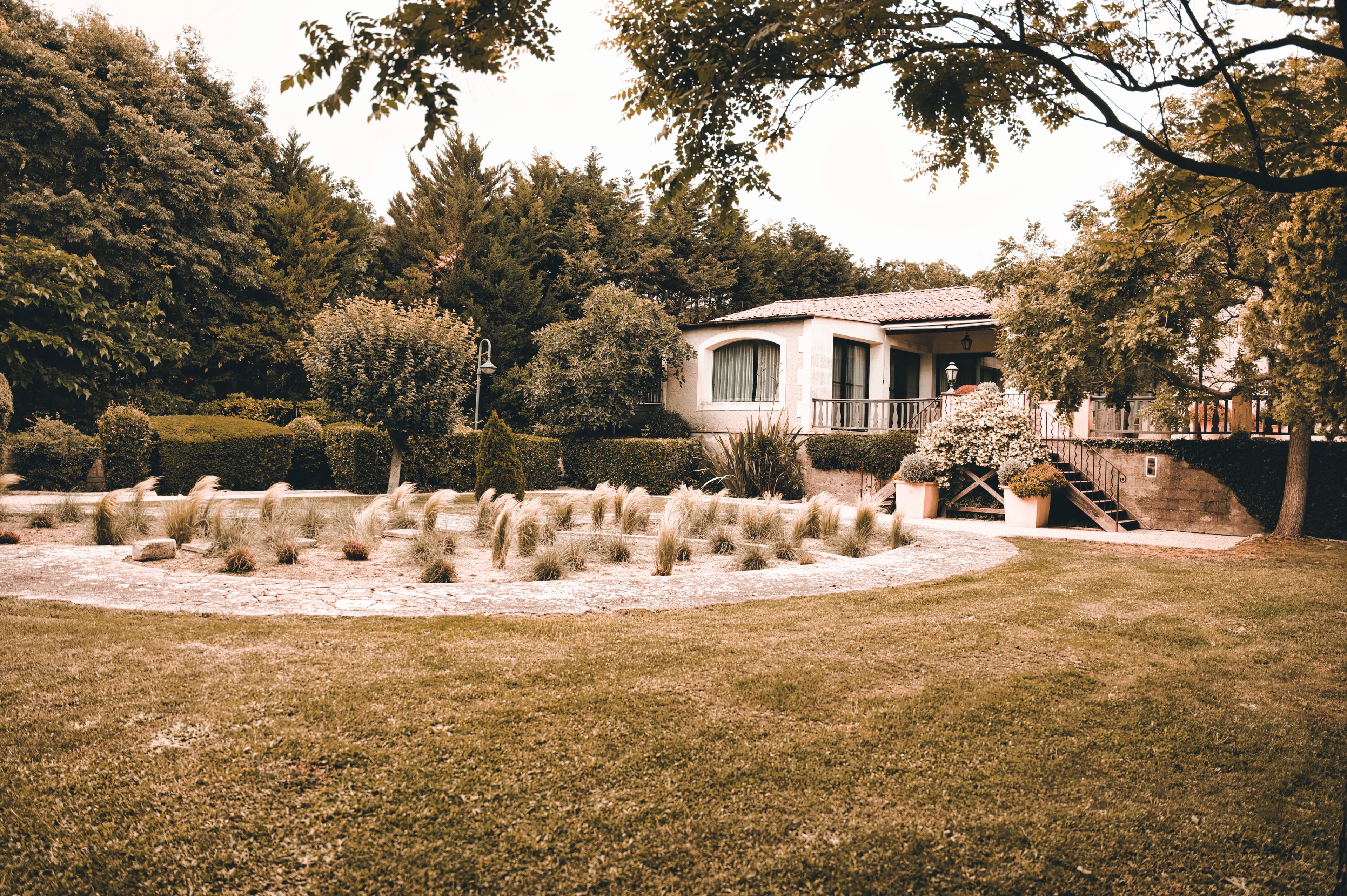 Les jardins de l'hôtel