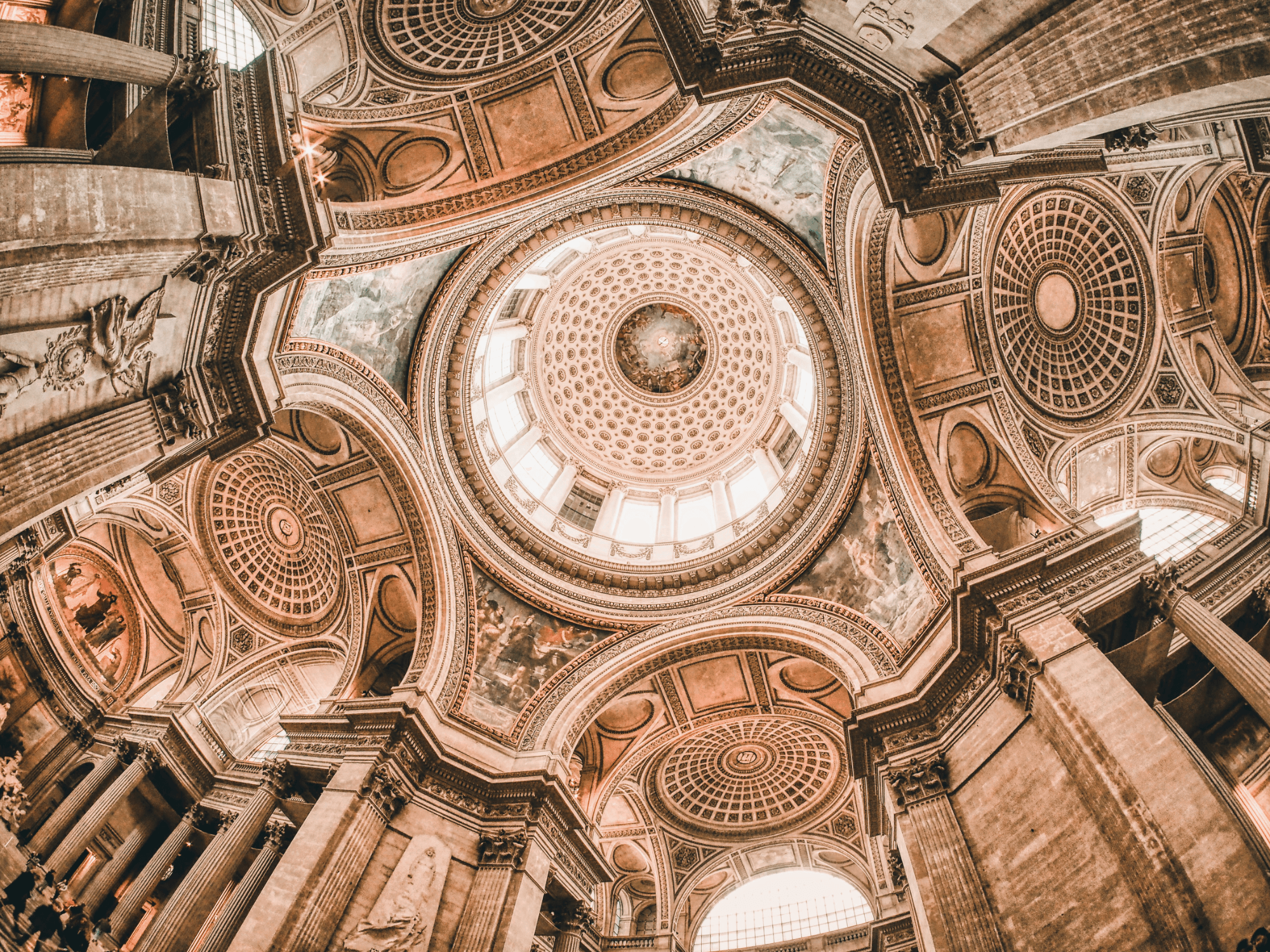 Les plafonds du Pantheon