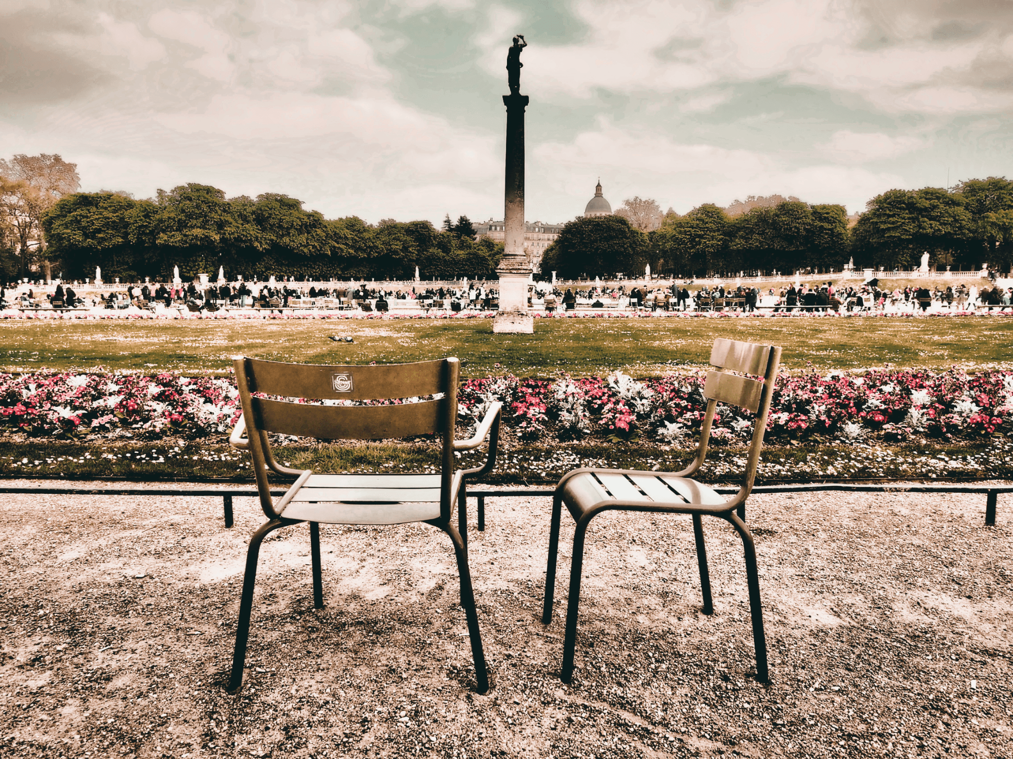 les chaises du Luxembourg