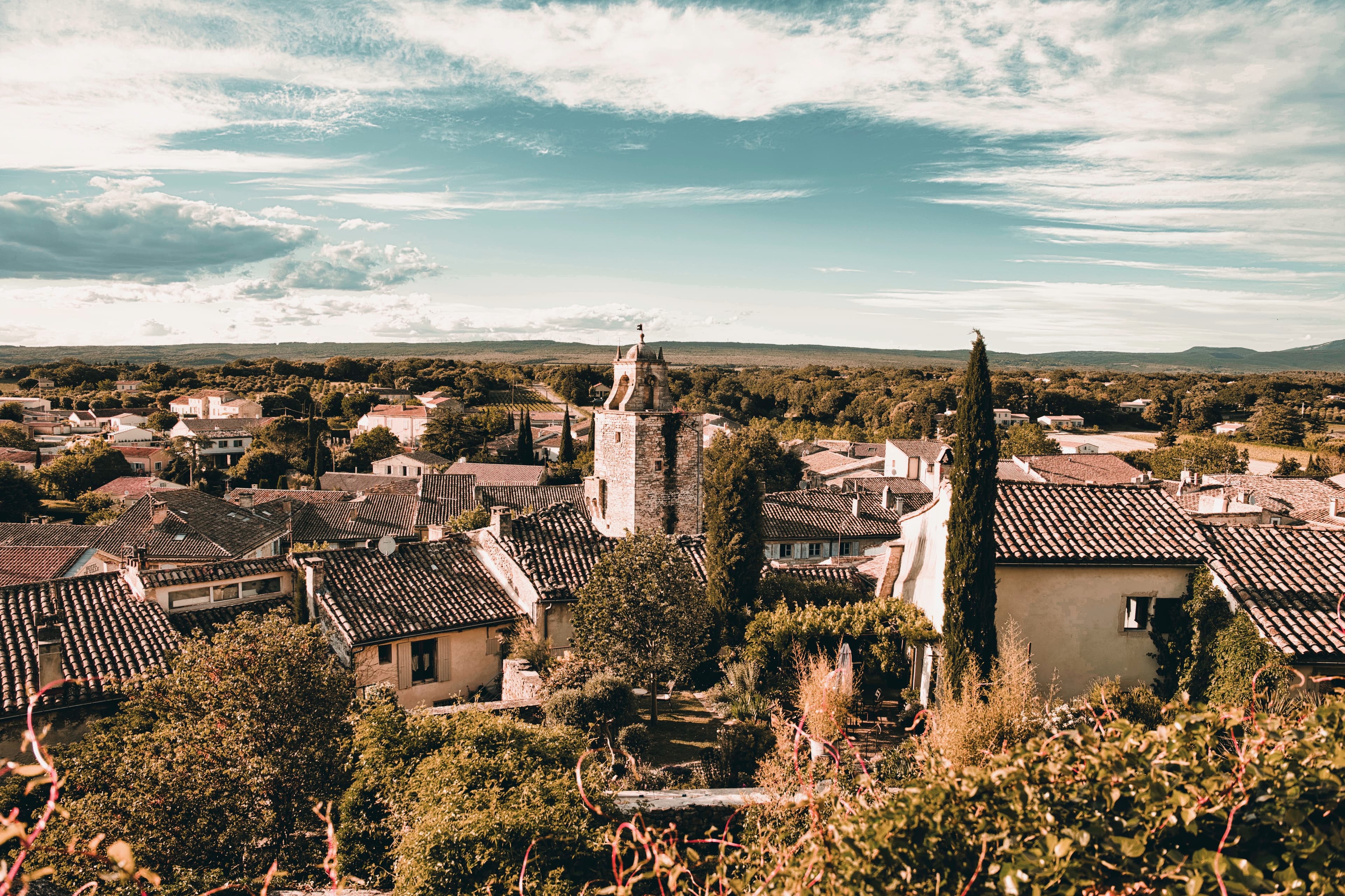 Les hauteurs du village de Grignan